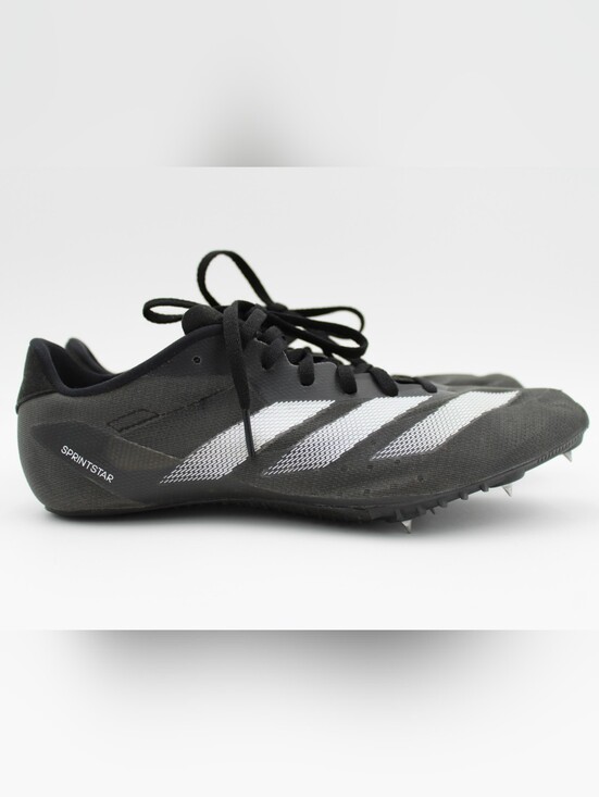 Adidas Sprintstar Track Spikes Size 8.5 Sprint Running Shoes Black main image 8